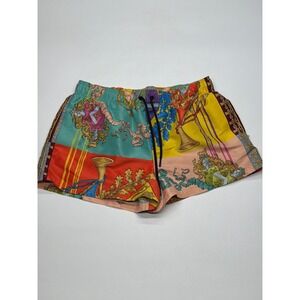 Versace Men's Swim Trunks Shorts Baroque Print Drawstring Elastic Waist Size 4
